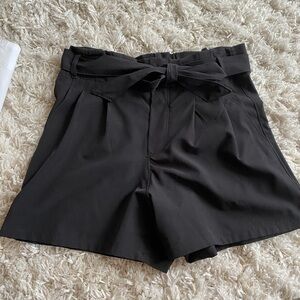 Elegant Black Women's Shorts